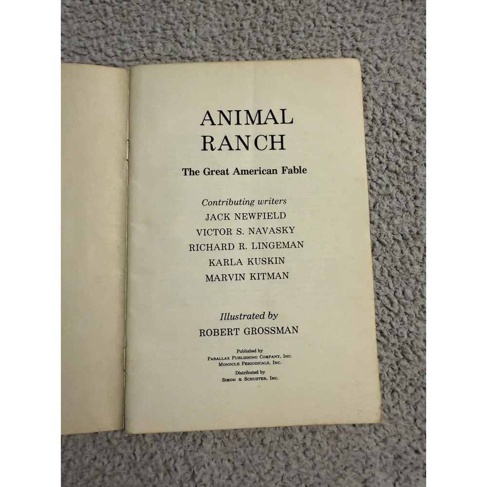 Animal Ranch: Great American Fable, Newfield, Book a MONOCLE Production